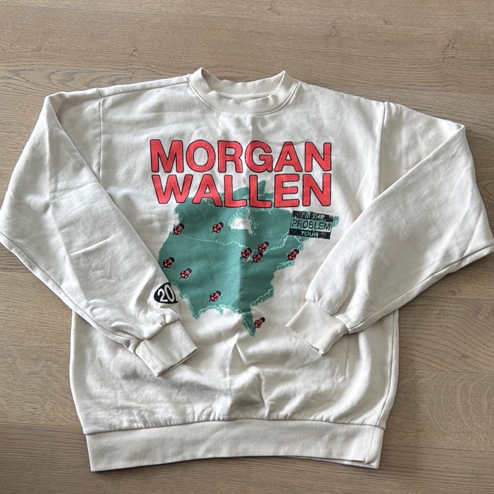 Morgan Wallen Merch I’m the problem Tour Sweatshirt M
